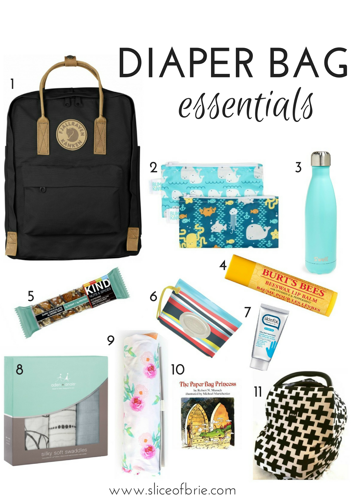 Must haves 2024 for diaper bag